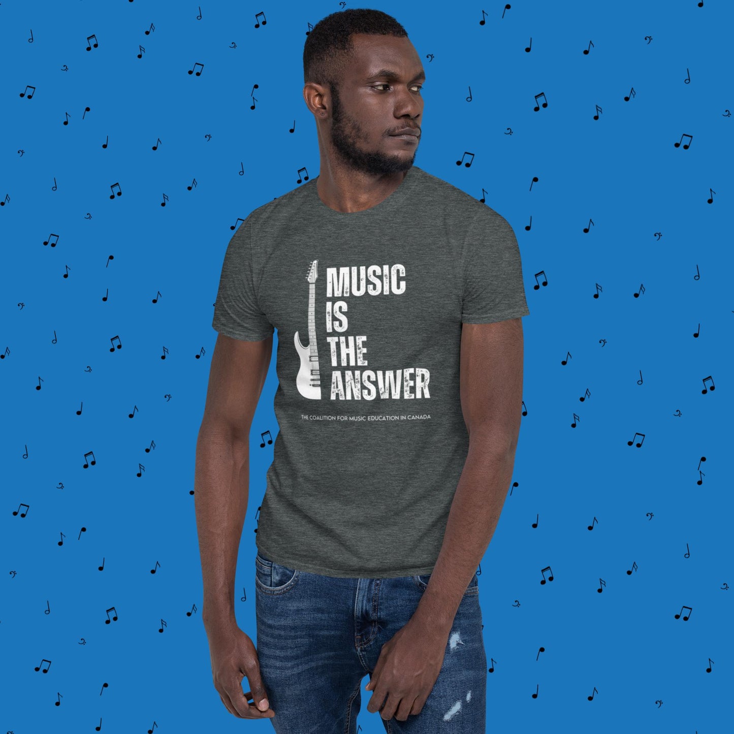 Music is the Answer: Short-Sleeve Unisex T-Shirt