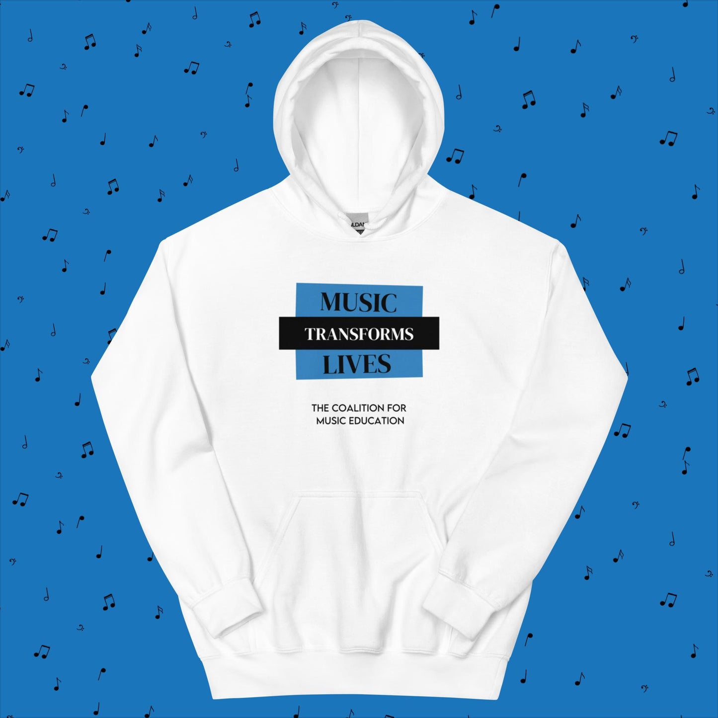 Unisex Hoodie: Music Transforms Lives