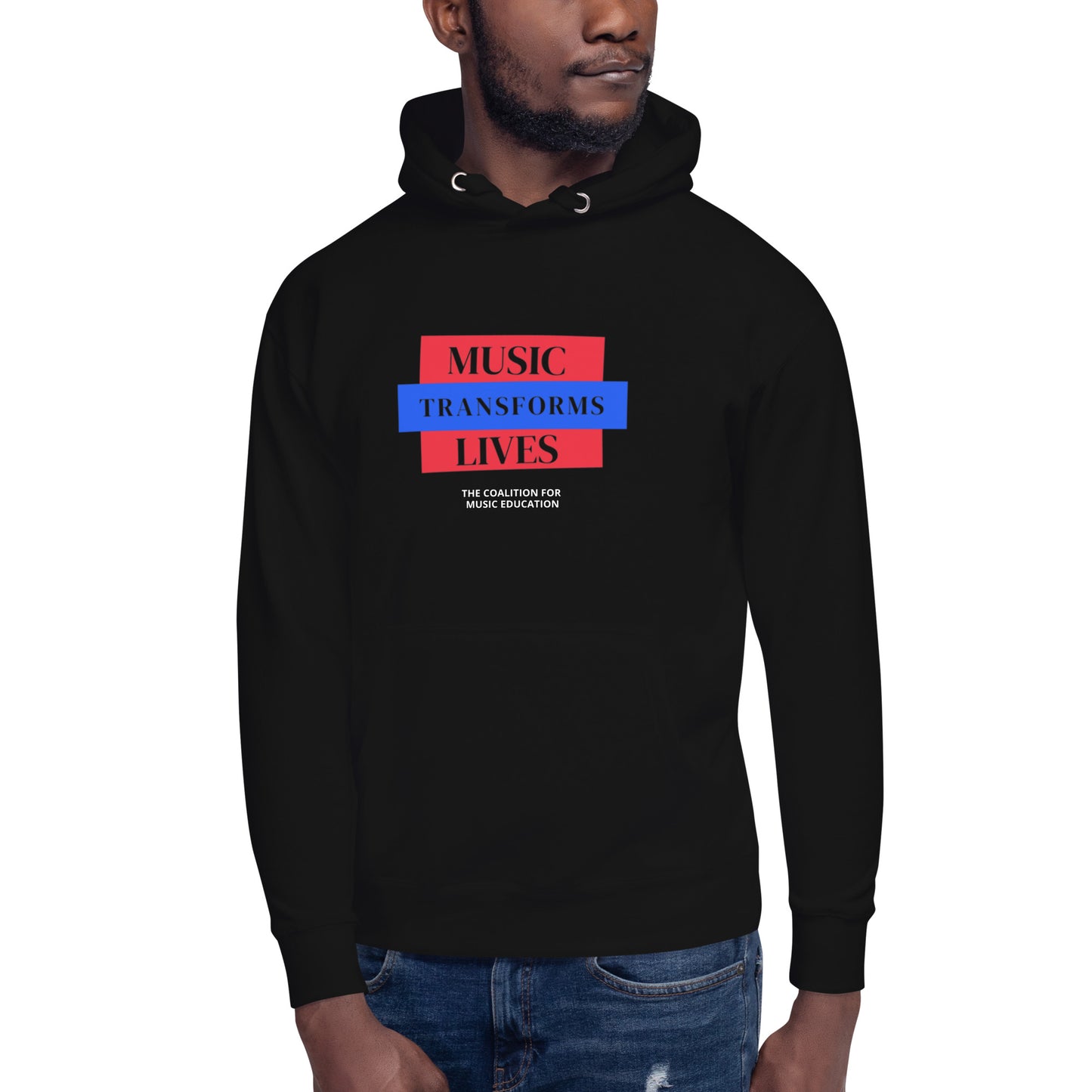 Music Transforms Lives: Unisex Hoodie