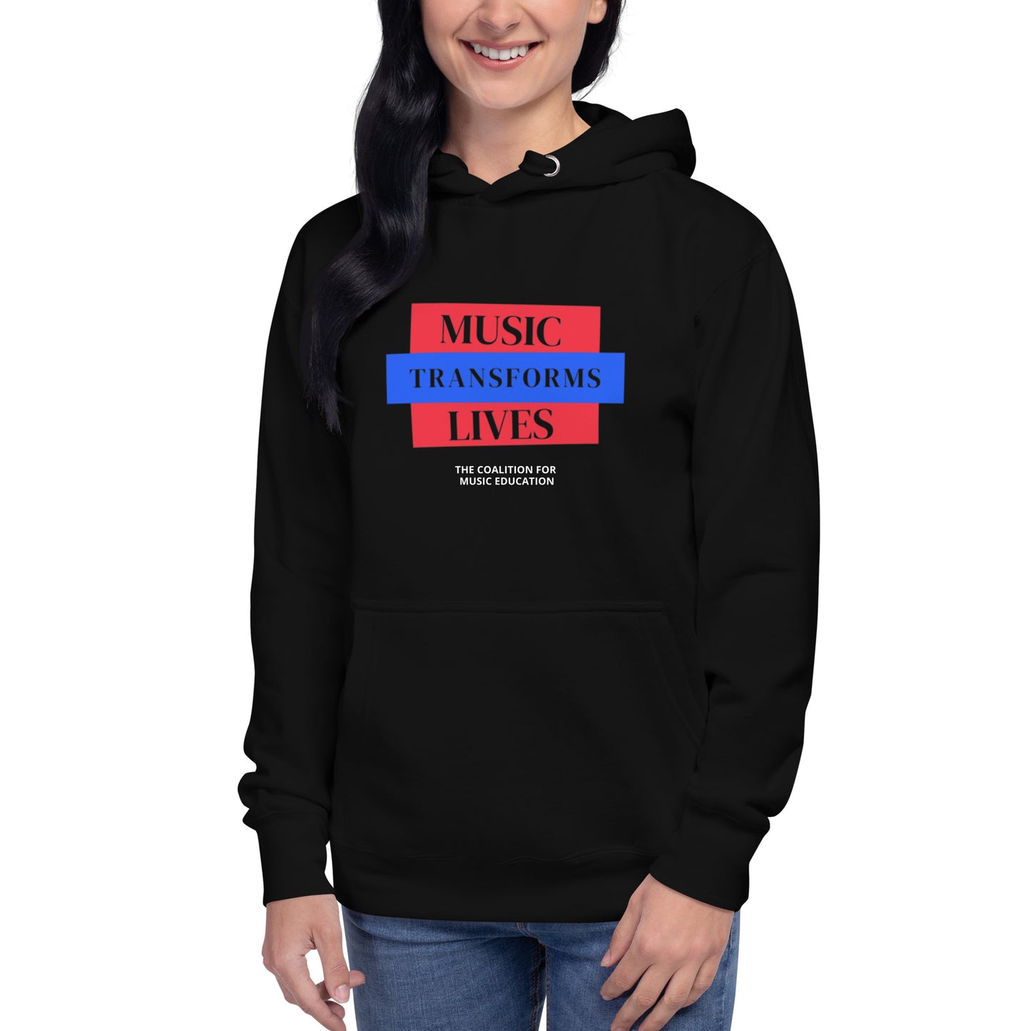 Music Transforms Lives: Unisex Hoodie